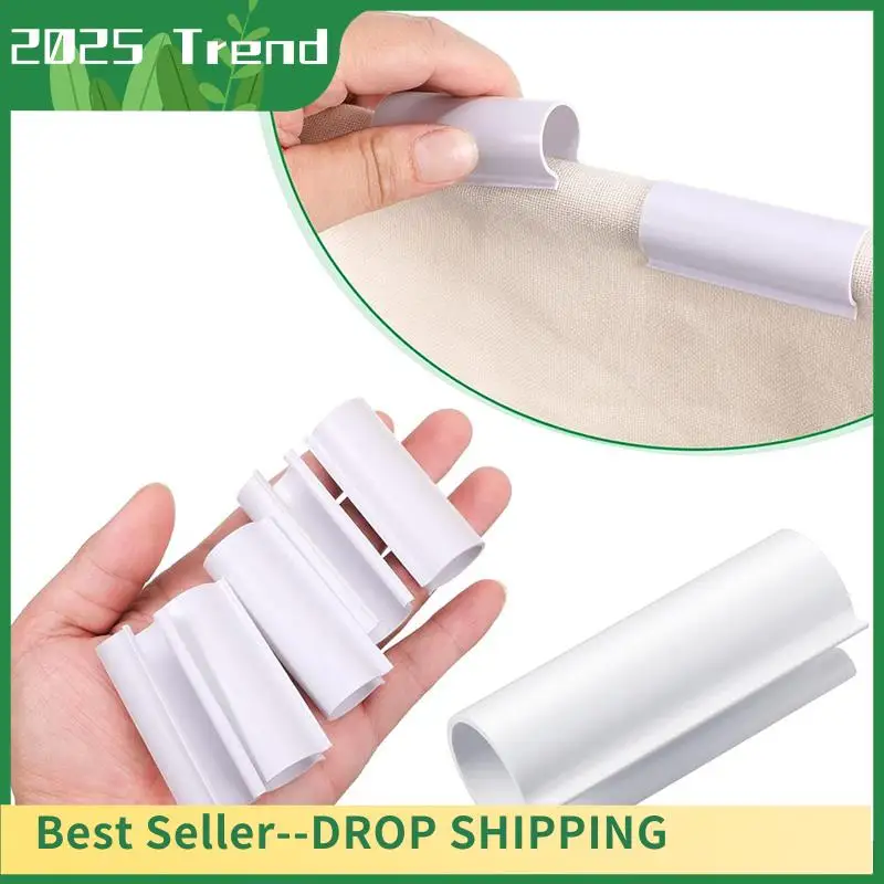 AD33 HOT 32 STKS Snap Klem Wit PVC Voor PVC Pijp Kassen, Rij Covers, Zwembadafdekking Clips, Schuilplaatsen, Vogelbescherming (voor 1/2 Inch