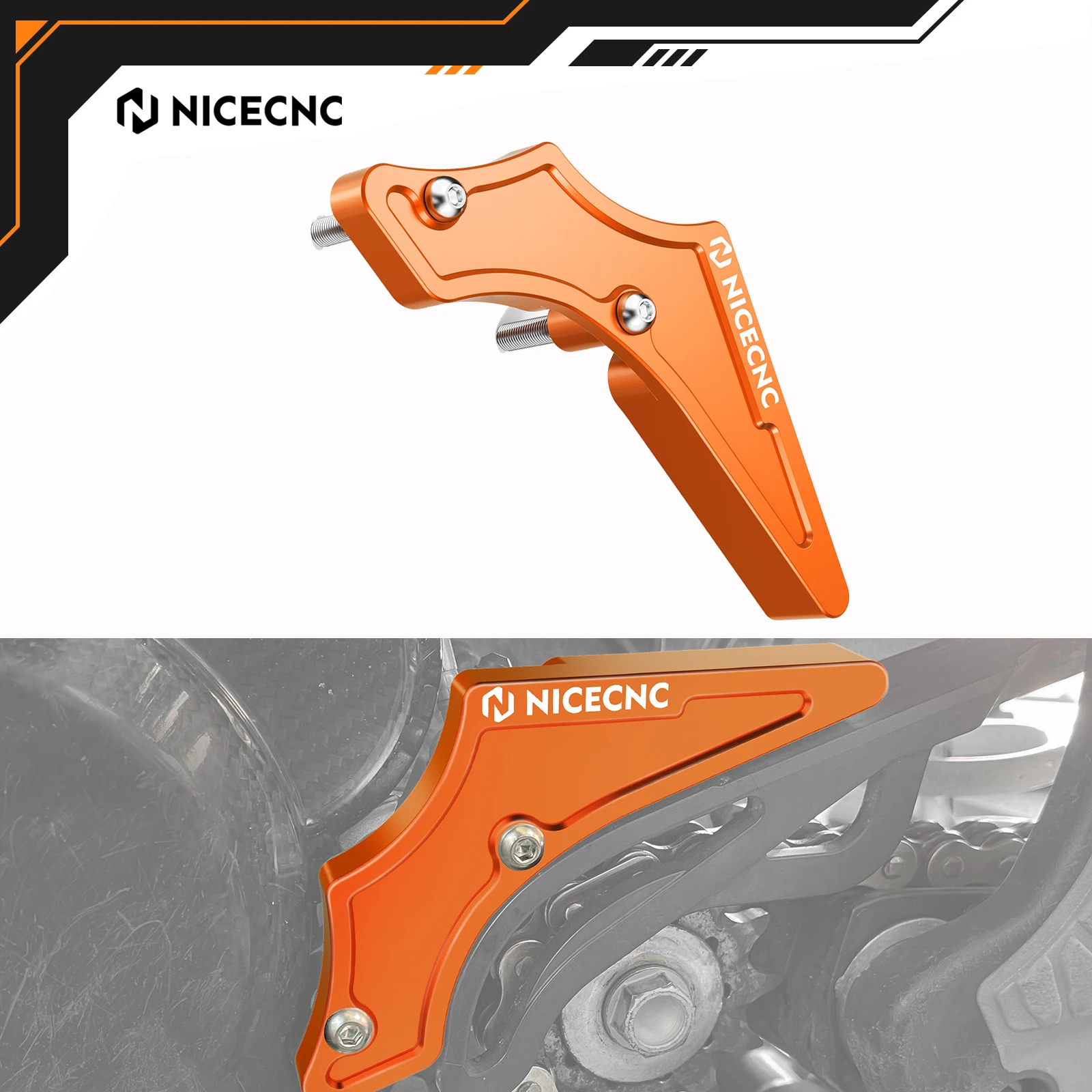 

For KTM EXC XCW TPI 250 300 2017-2023 SX250 XC300 SX XC 250 300 2017-2022 Aluminum 2T Case Saver NICECNC Motorcycle Accessories