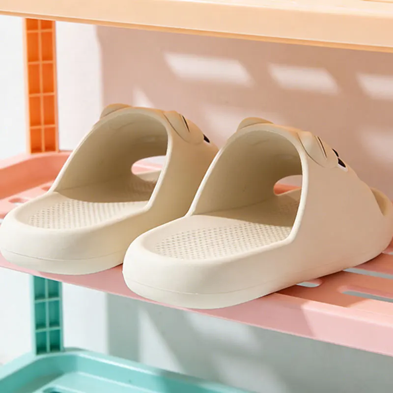 Weichsohlen-Hausschuhe mit niedlichem Hundemotiv aus EVA für Damen, Sommer 2026, rutschfeste Plattform-Paar-Hausschuhe, Outdoor-Strandschuhe, Slides – Detail 9