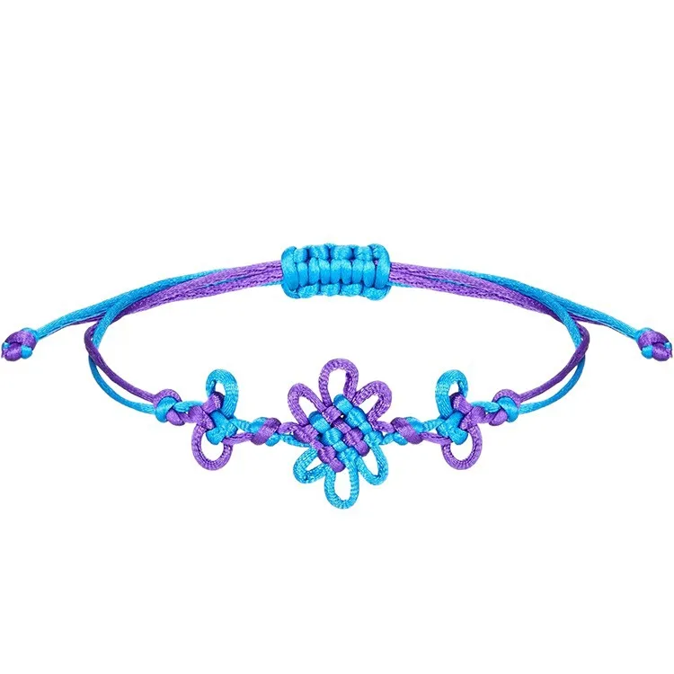 KPop Pulsera tejida de la suerte Pulsera de demonio Decoración linda de dibujos animados Pareja Día de San Valentín Decoración de fiesta de Halloween Regalos