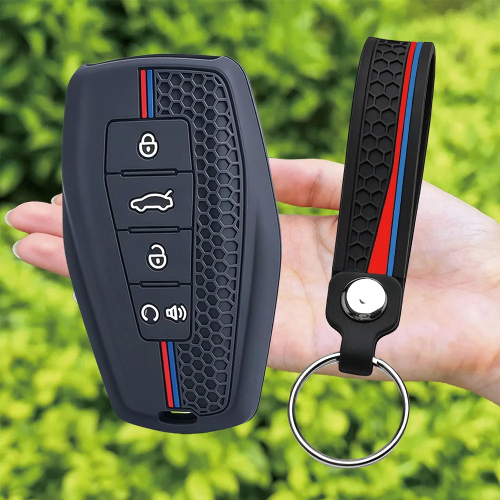 For Geely Coolray Emgrand GT GS S Monjaro Atlas Pro Azkarra Okavango Tugella Soft Key Fob Protector Durable Fob Case