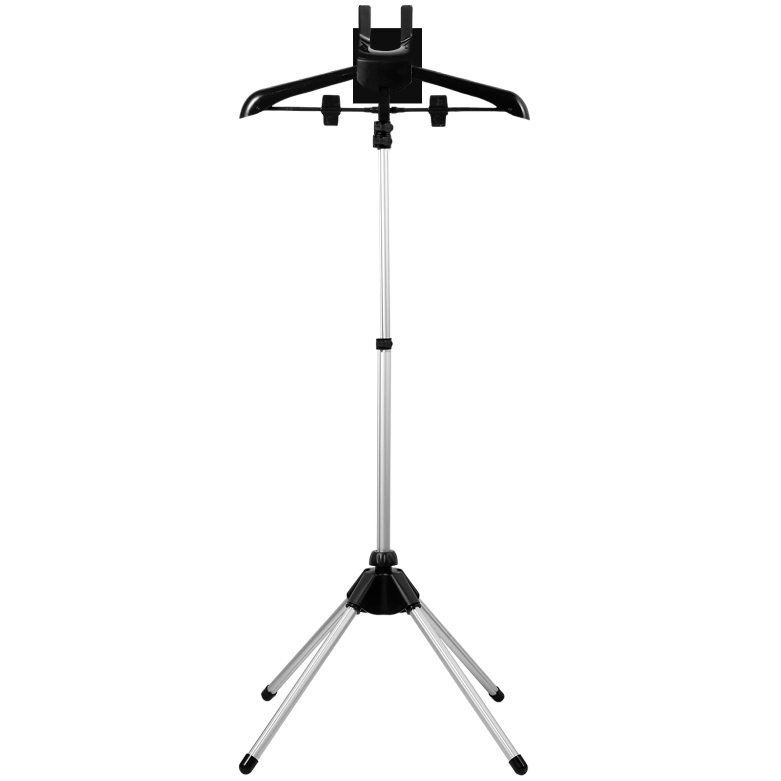 Telescopic Garment Steamer Rack, Adjustable Height