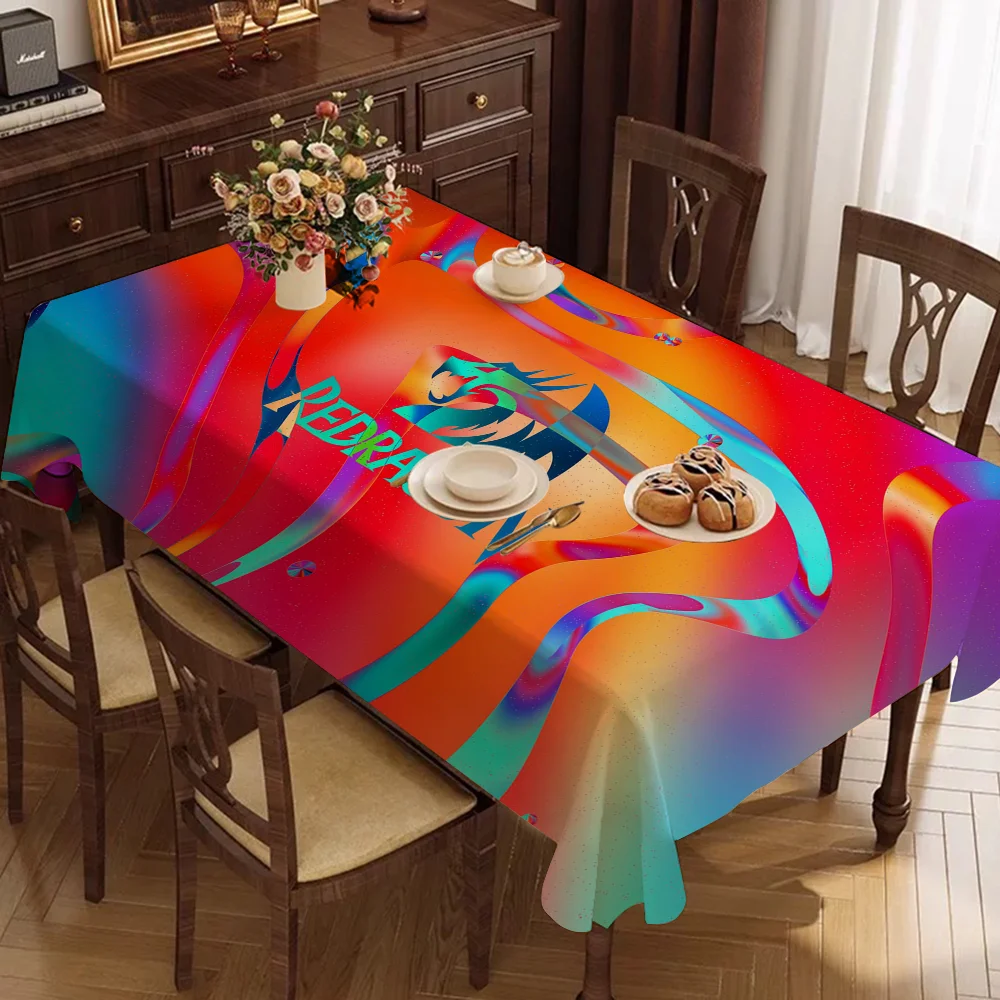 

Redragon домашние скатерти украшения для столовой и прямоугольные аксессуары для стола водонепроницаемая ткань против пятен