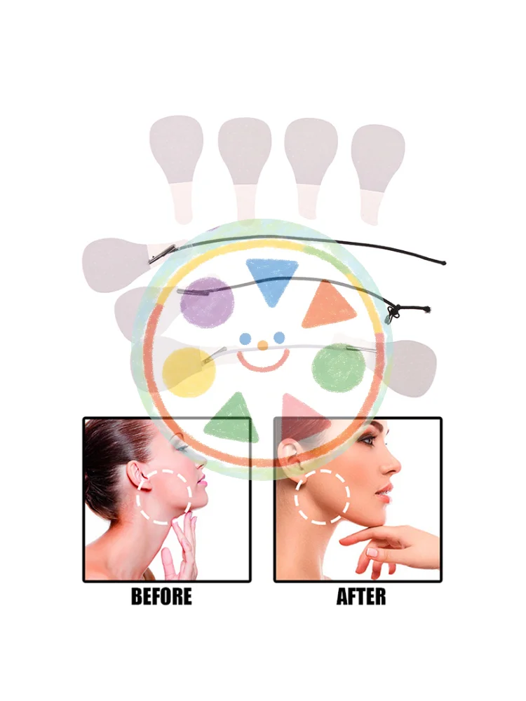 

60PCS/Set Instant Face Lift Tape Neck Eye Lift V Line Shape Tape Anti Wrinkle~