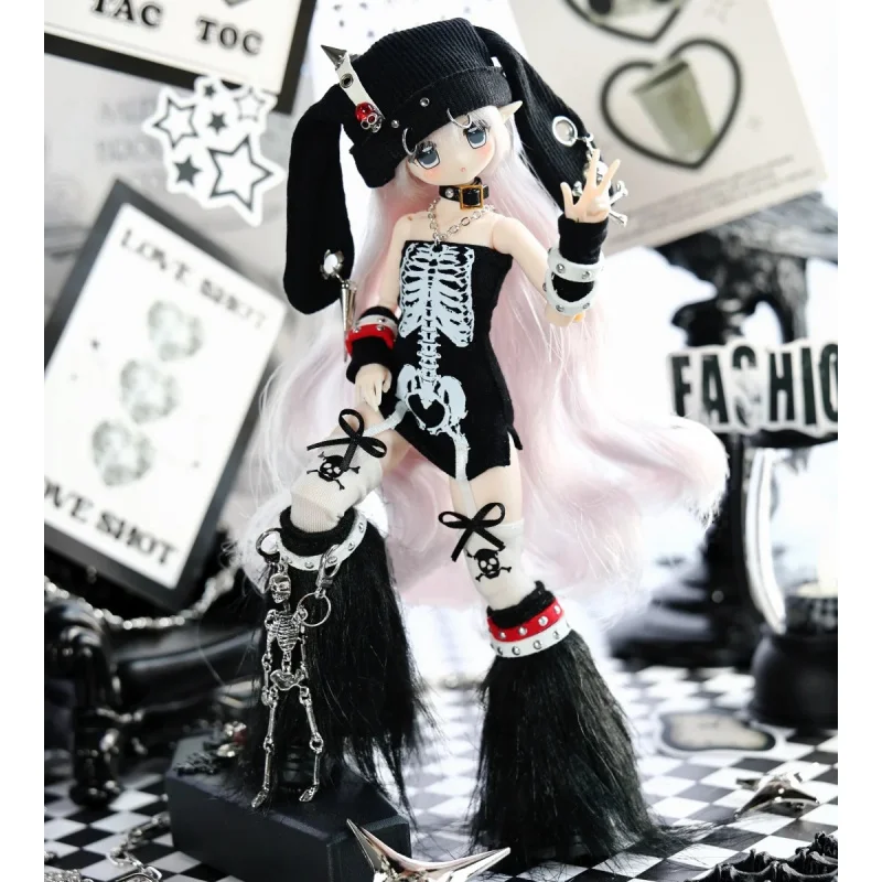 AKASTIIC RECORDS 1/6 BJD Series Hair Transplant Blind Box Mystery Box Dolls Kawaii Action Anime Figure Toys Gift