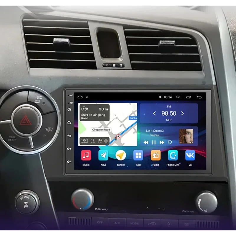 

Для Ssangyong Kyron Actyon 2005-2013 Carplay 2Din Android автомобильный радиоприемник мультимедиа 4G WIFI GPS 7-дюймовый навигационный автомобильный стерео авторадио