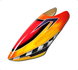 4 Colors DIY RC 550E Helicopter Replacement Part Glass Fiber Canopy