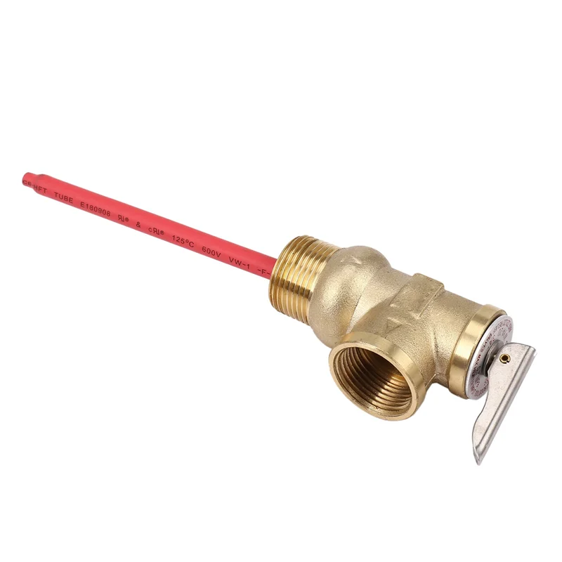 

KYCOR-6X WYA-20 99C 102PSI 210F WYA-20 0,7 МПа для клапана BSP 3/4 дюйма Предохранительный клапан температуры и давления в качестве предохранительного клапана TP