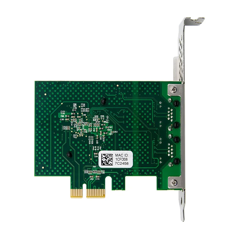 ADual Port Gigabit Copper Ethernet Broadcom BCM5720 Chip PCIe x1 Controller Card Dual RJ45 Desktop Server Network Adapter NIC