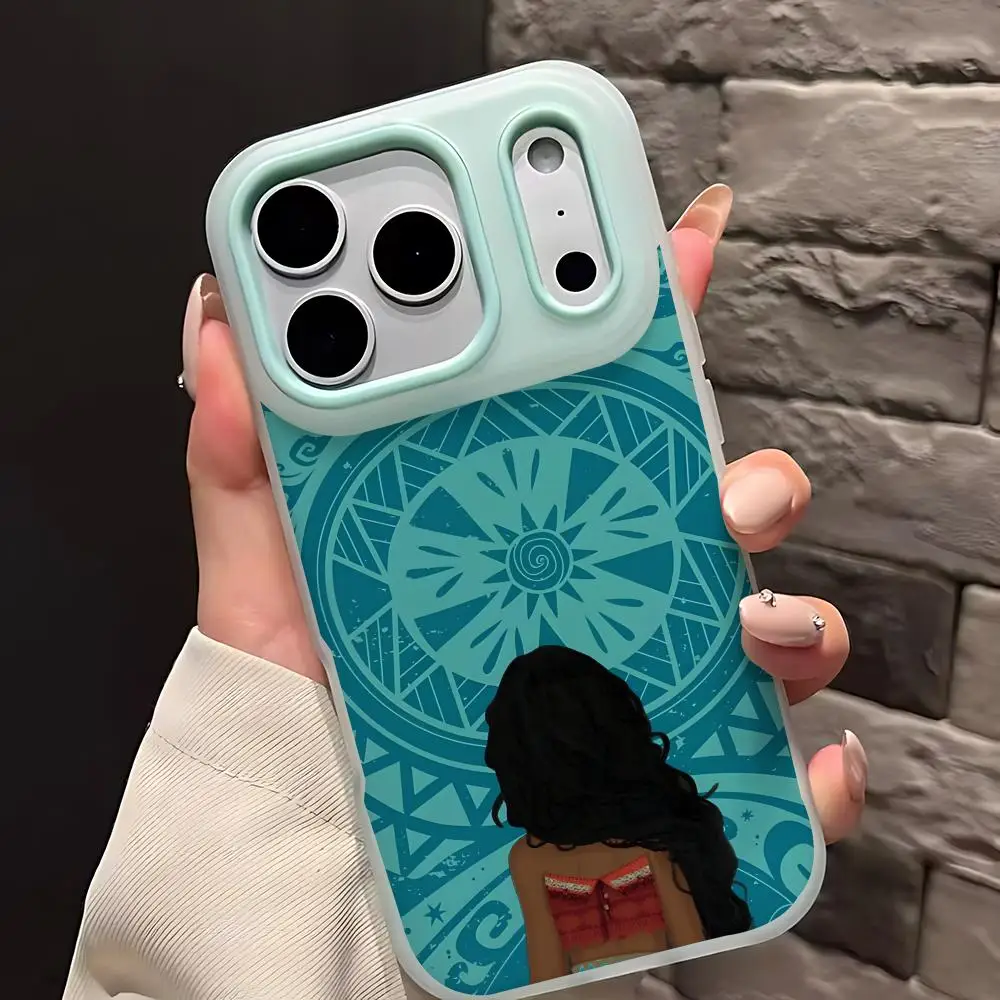 

Movie M-Moana Phone Case Dual-Layer Shockproof Phone Case for iPhone17promax 16 Soft TPU Inner PC Back