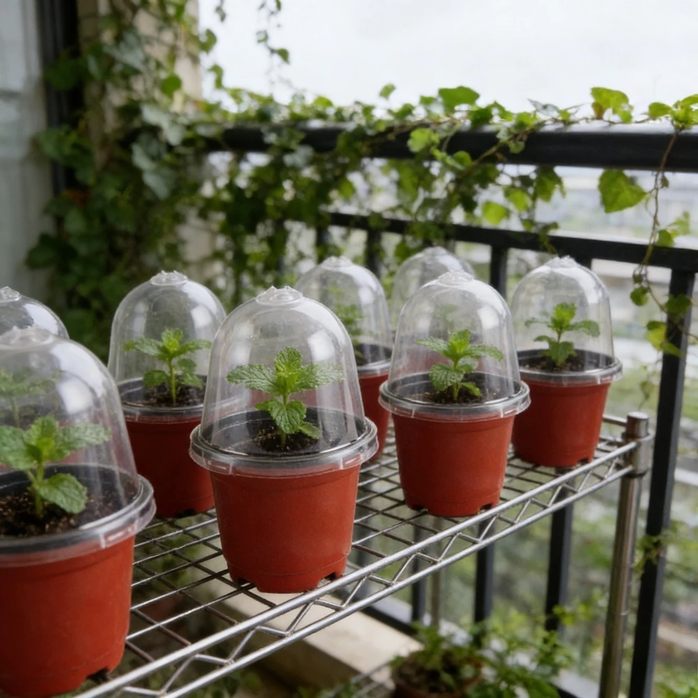 18Pcs(9 Pots+9 Lids) Plant Nur - Smart Garden Domes recension och pris