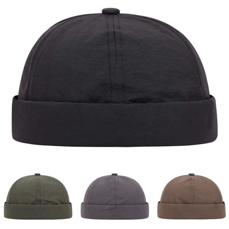 2026 New Guapi Hat Quick Drying Solid Color Landlord Hat Daily Commuter Decorative Hat Street Hip Hop Hat Unisex Borderless Hat