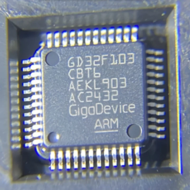 5pcs/lot GD32F103CBT6 NEW Original Genuine Chip Packing 48-LQFP