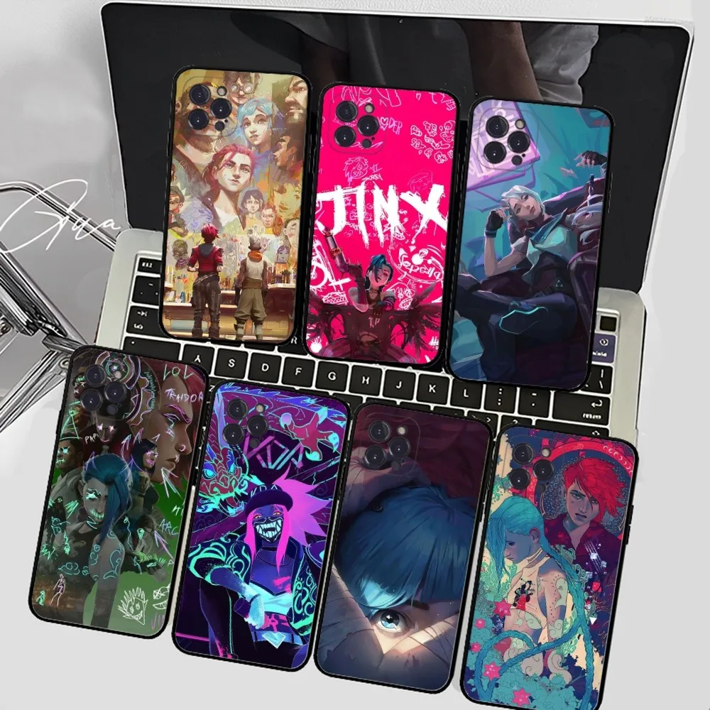 L-League Of Legends Phone Case For IPhone 15 14 11 12 13 Mini Pro XS Max Cover 6 7 8 Plus X XR SE 2020 Funda Shell