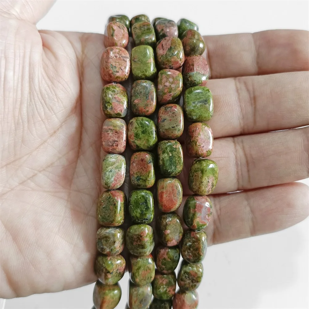 Wholesale Natural Smooth Square Stone Beads Loose Cube Bead Agates Quartzs Raw Mineral Beads for DIY Bracelets Earrings Neckalce
