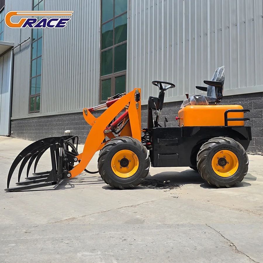 Hot Koop China Mini Schranklader Diesel Kubota Motor Rupswiel 500kg 400kg 300KG CE EPA gecertificeerde Mini Schranklader