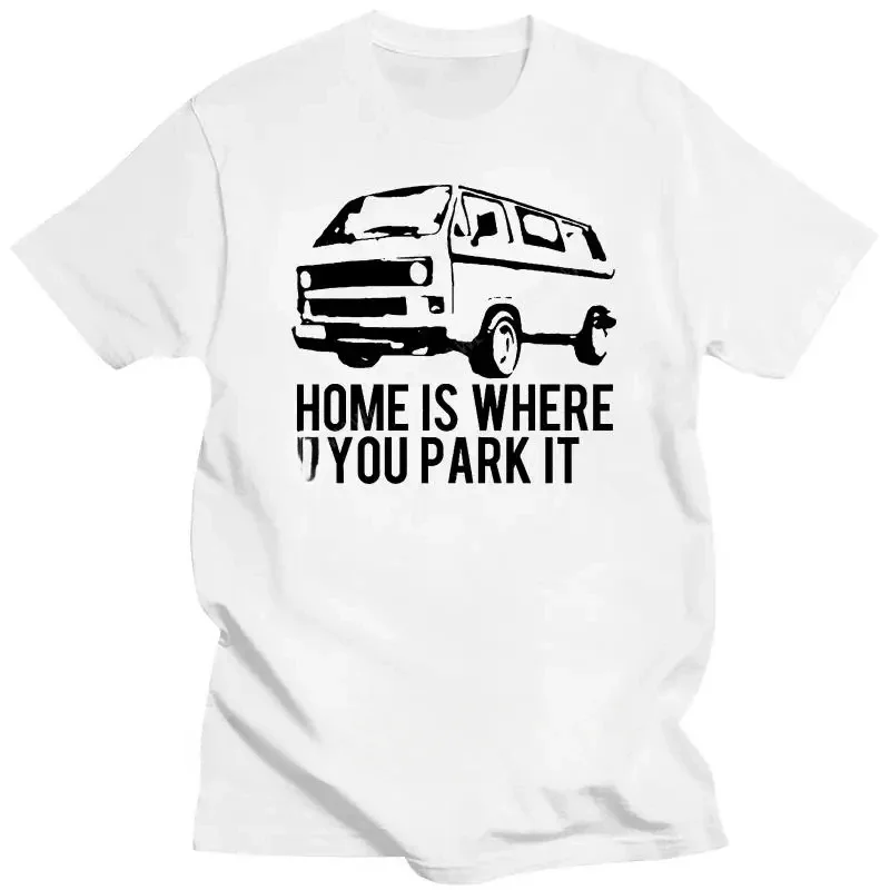 Camppeers Van Bus Dad Combi Dub Personalised Gift New Cool O-Neck T-Shirt Men's High Quality Tees Germany Car T3 T25 T Shirt