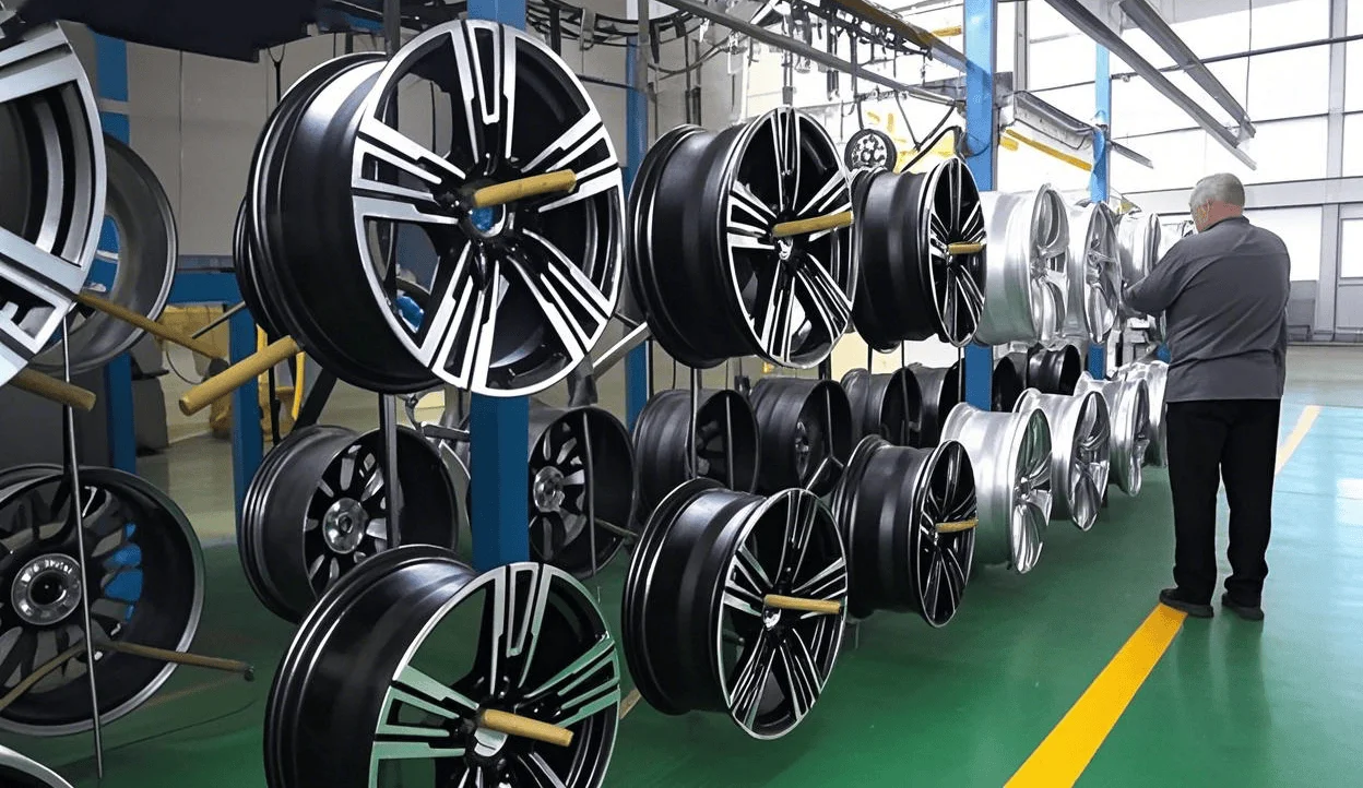 Factory Direct Sale 5*114.3 Custom Forged Aluminium Off Road Wheel Hubs Rims with Glossy Black Outer A nti Trip OEM ODM Beadlock