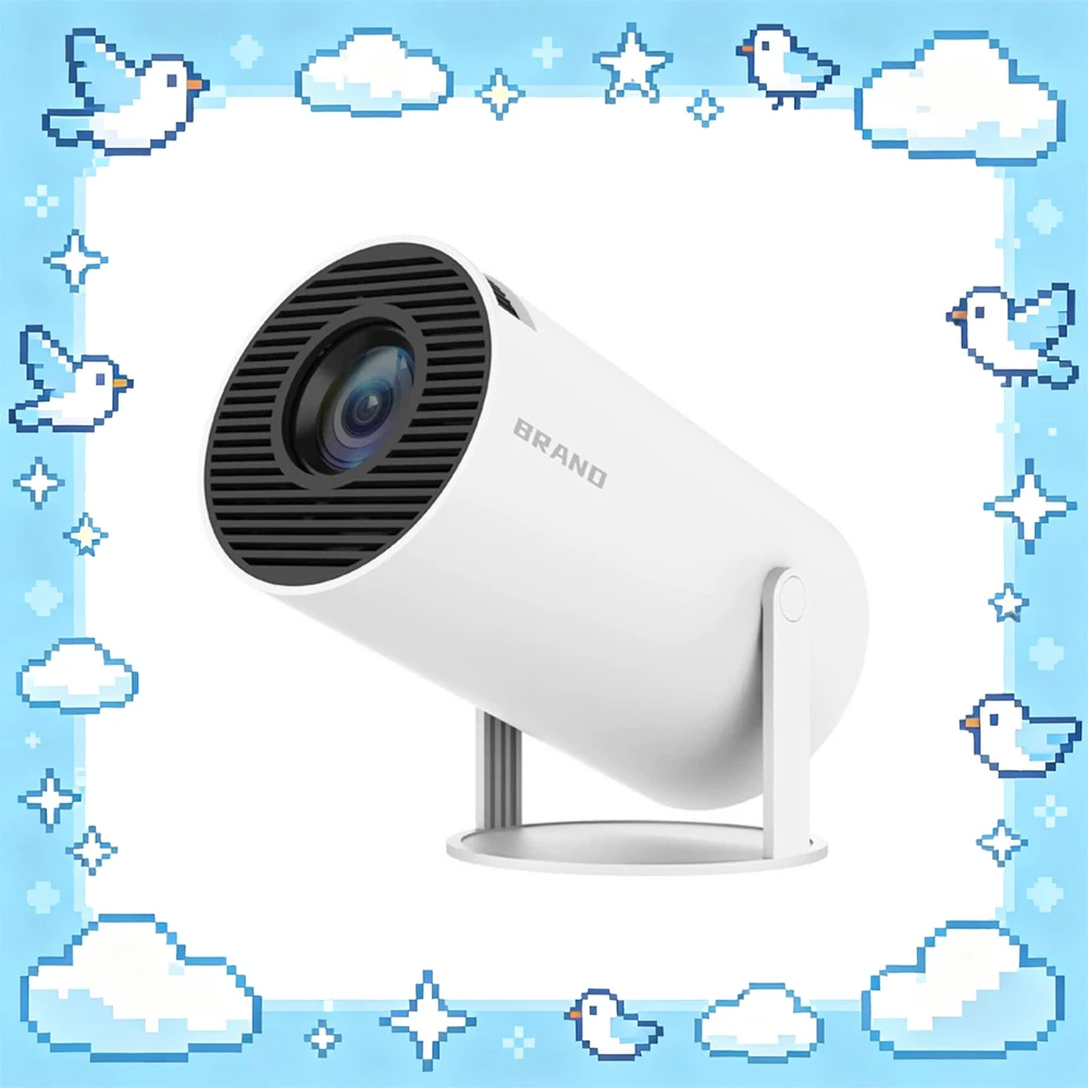 

Проектор HY300 1080P 5000 CVIA 45 Вт с интеллектуальным обходом препятствий, поддержкой Wi-Fi и Bluetooth. Отличный подарок.