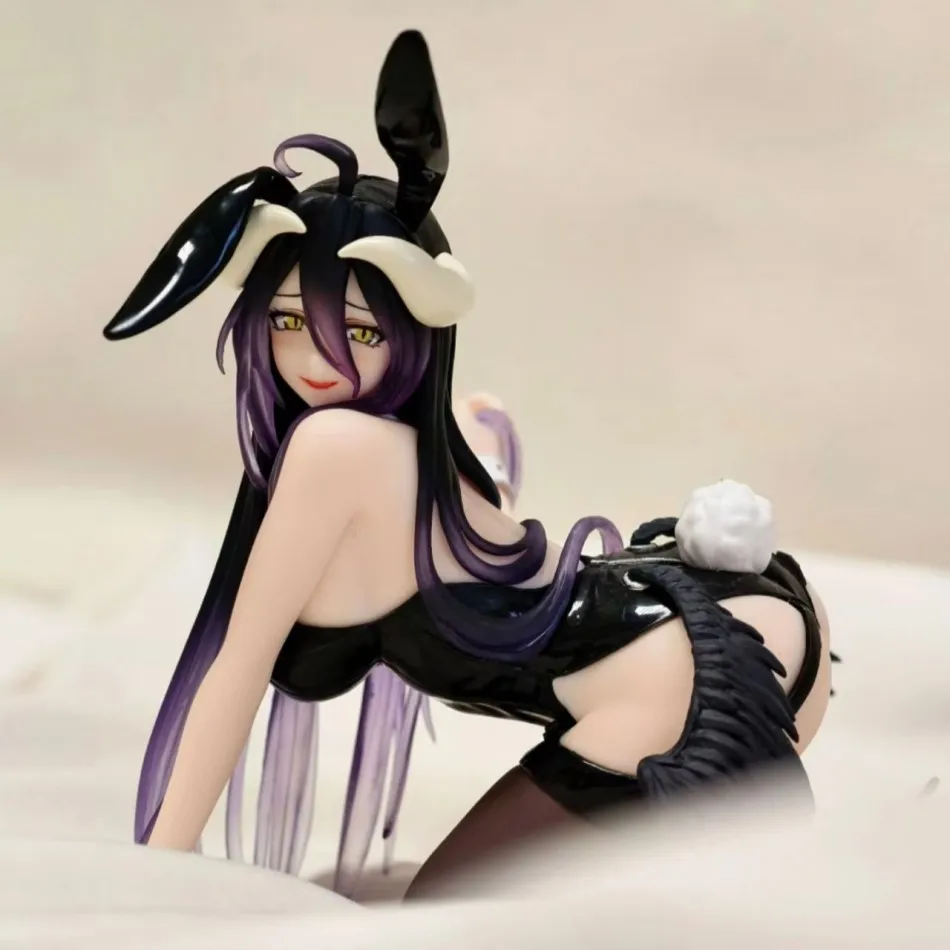 

13CM Anime Figure albedo Bunny Girl Kneeling Anime Model Toys Gifts Collection Decoration Ornaments PVC