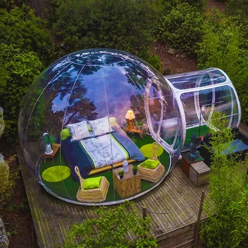 Inflatable Bubble House Transparent Air Model Tent Outdoor Sunlight Room