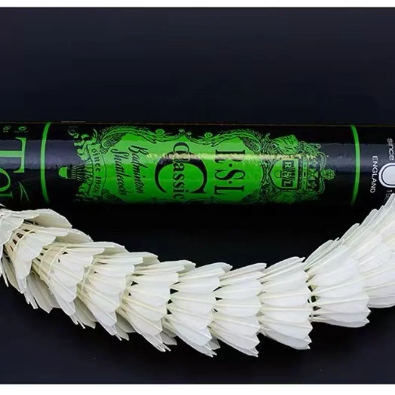 New For RSL Asian Lion Classic C-Class Badminton RSL-C Quality Goose Feather Good Feel Durable Competition Ball 12 Pieces