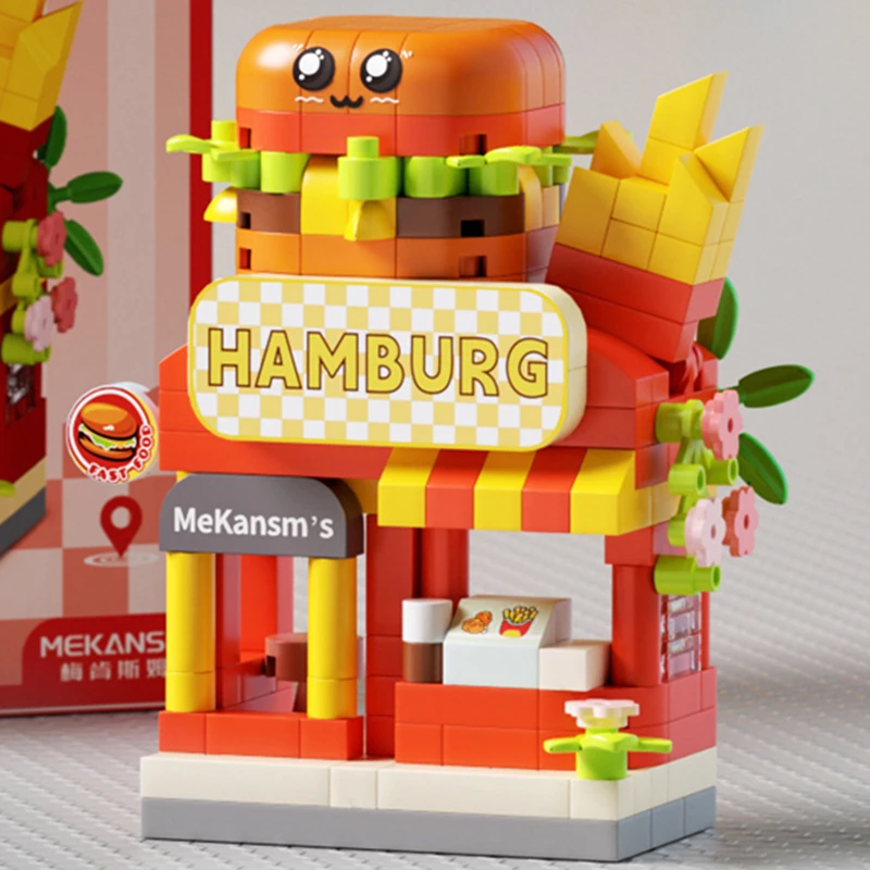 NEW DIY Hamburger Restaurant C - Food Snacks Ideas recension och pris