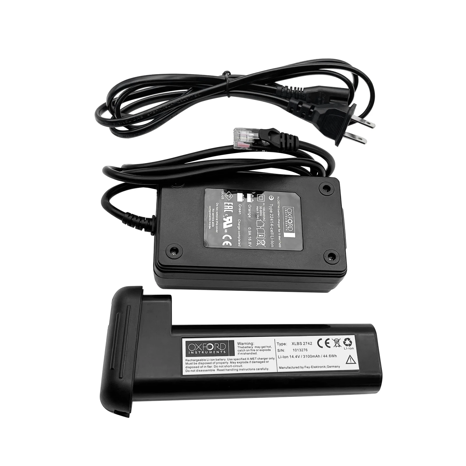 Battery For Oxford Hitachi X-MET7000/X-MET7500 & XLCS2746 charger