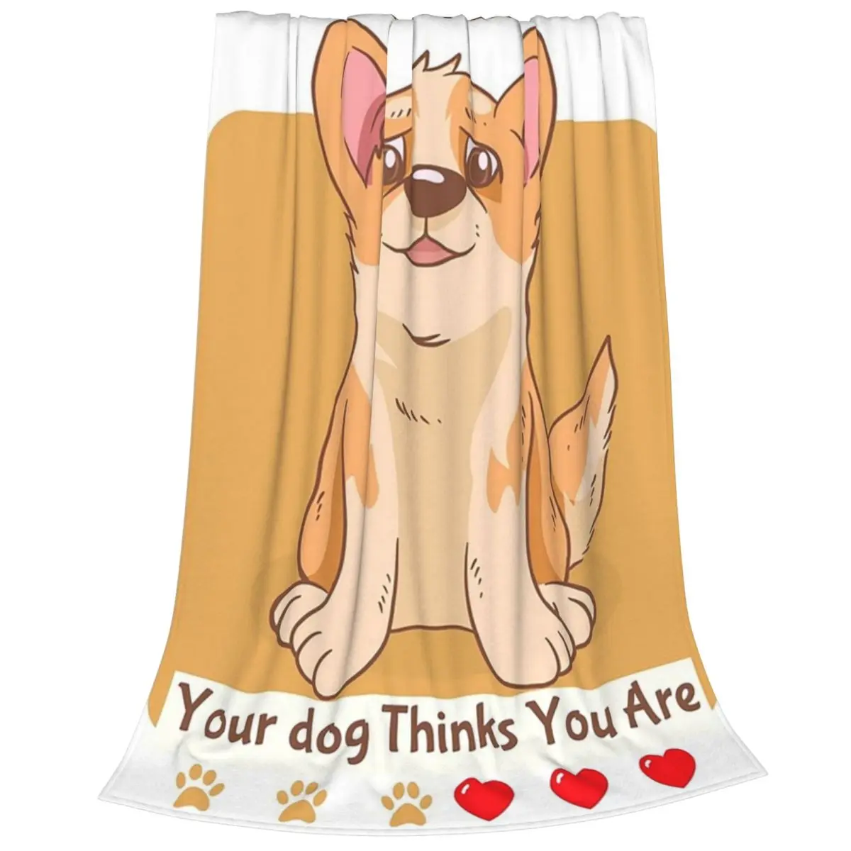 Be The Person Your Dog Thinks You Are Blanket Fleece Breathable Sofa Throw Blankets For Home Bedroom Throws Bedspread Quilt