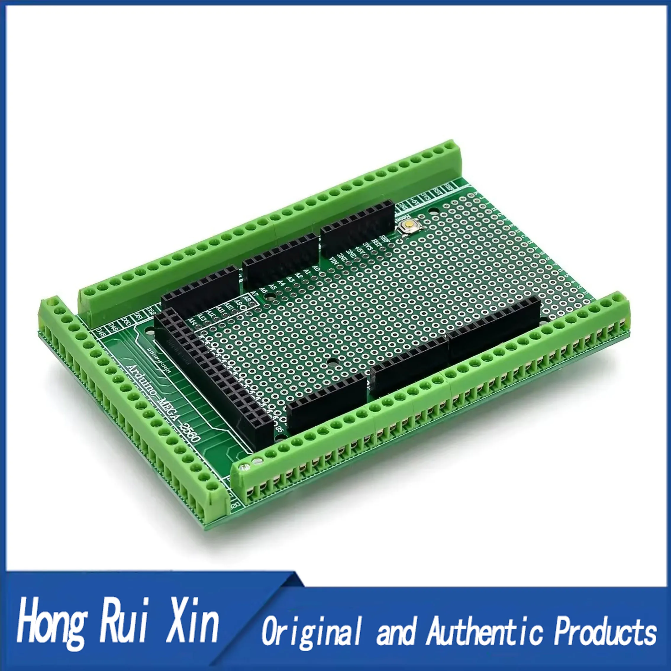 Compatible With MEGA2560 Double-side PCB Prototype Screw Terminal Block Shield Board Kit For Mega 2560 / Mega2560 R3 in stock