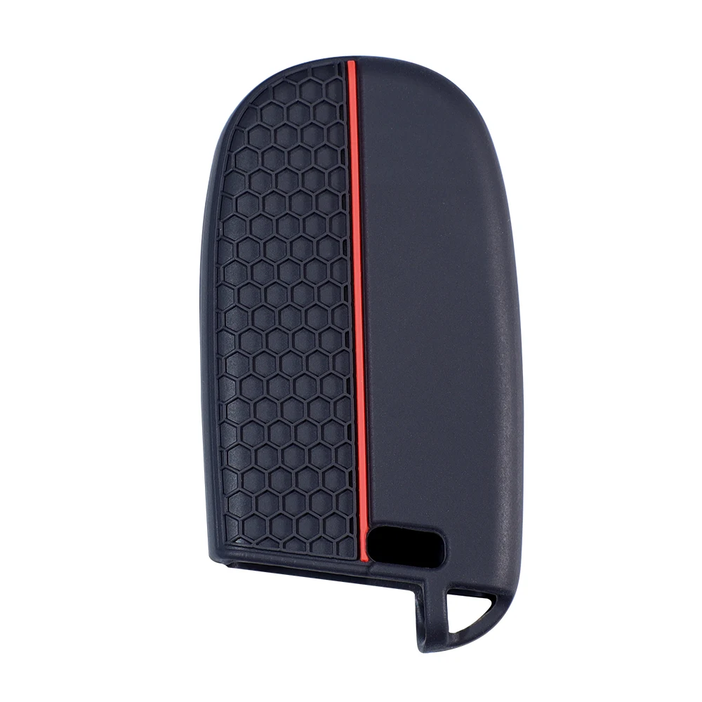 Silikon-Smartkey-Hülle Passend für Jeep Grand Cherokee WK2 2014-2021 Cherokee KL 2014-2023 Dodge Dart 2013-2016 Durango 2014-2026 – Detail 7