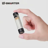 Mini Pocket Outdoor LED Flashlight USB Rechargeable Torch Keychain Clip Cap Light Long Endurance Emergency Hiking Camping 4