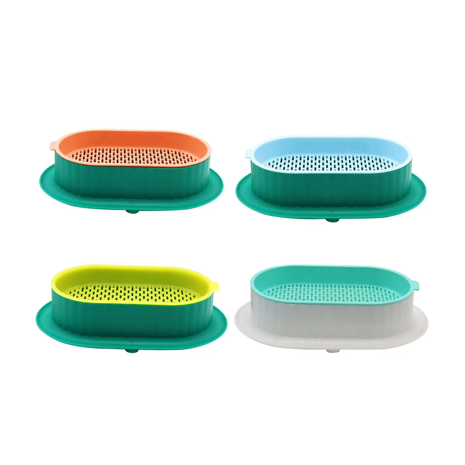 Tray Catnip Cultivation Box Wheatgrass Grower Detachable Pet Cats Grass Growing Cats Grass Box for Microgreens Home