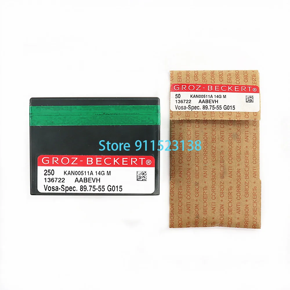 

250 Pieces Genuine Groz-Beckert Knitting Needles Vosa-Spec. 89.75-55 G015 For SHIMA SEIKI Chinese Knitting Machine 14G Needle