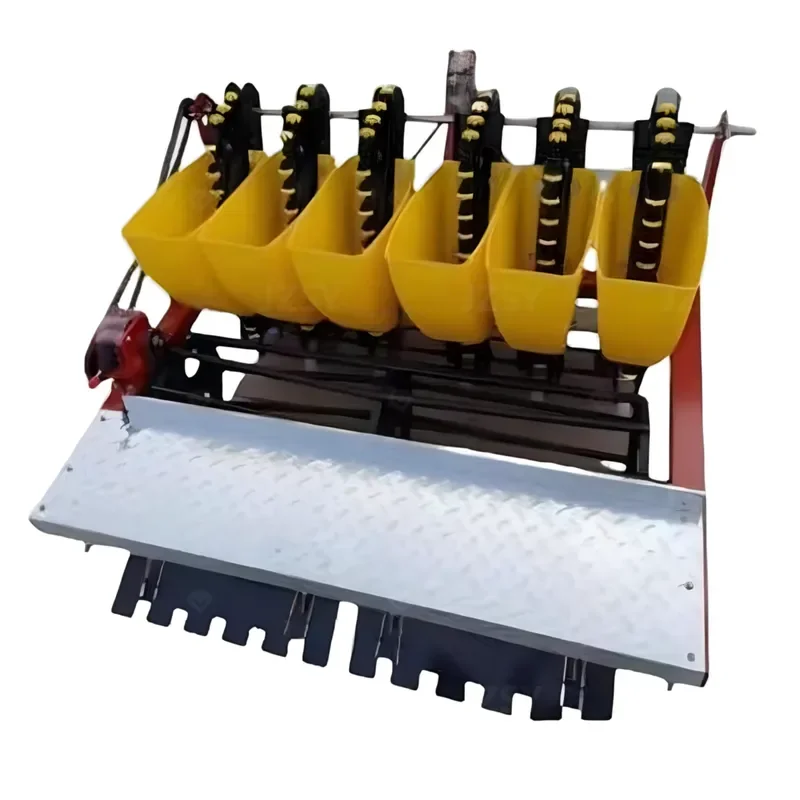 New Type Agriculture Tractor Drive 6 Rows Garlic Planting Seeding Machine/Dry Garlic Seed Seeder Sowing Machine in Australia