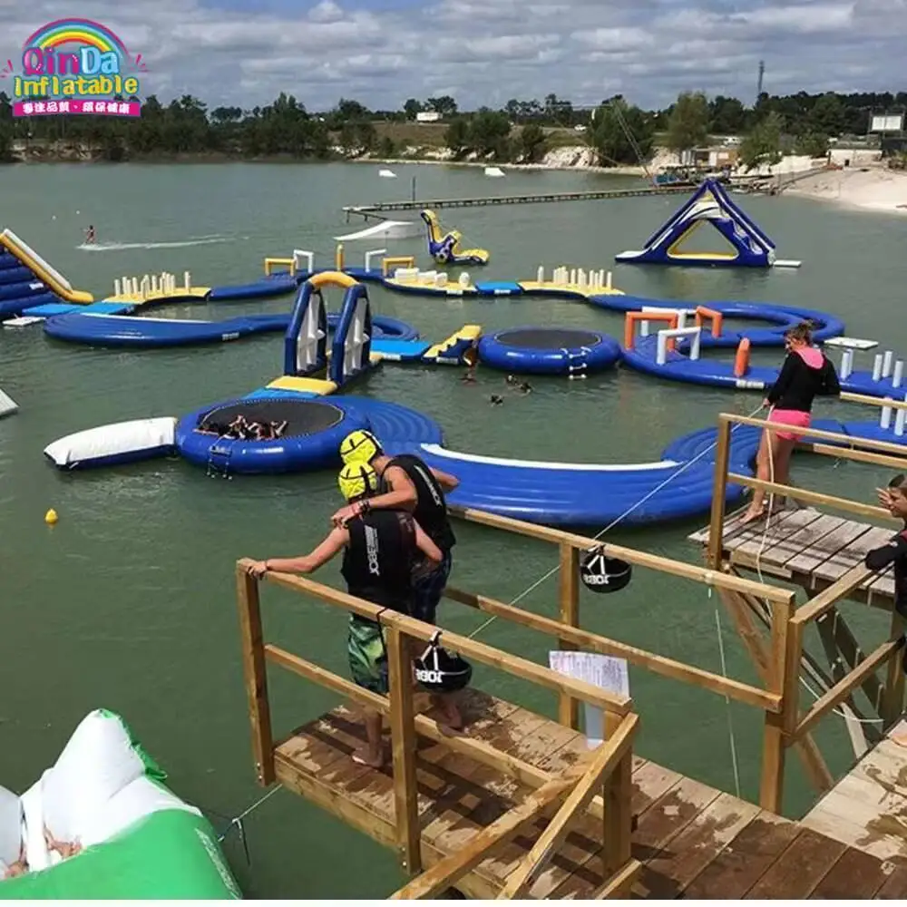 Customized Design Inflatable Ocean Game Park Popular Inflatable Water Park For Sale