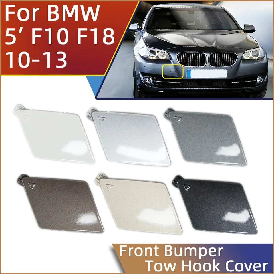 

Front Bumper Towing Hook Hauling Eye Cover Cap For BMW 5 F10 F18 Sedan 2010 2011 2012 2013 523 525 528i 535i 550i 51117246868