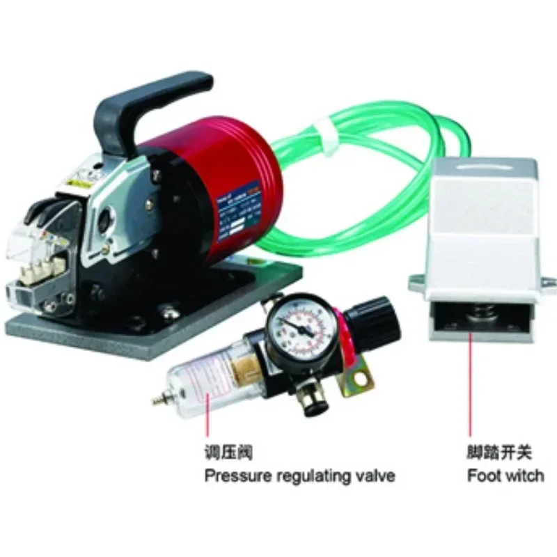 

Pneumatic Crimping Pliers Portable Semi-Automatic Air Pressure Regulator Terminal Crimping Machine for Pressing Line Clamp
