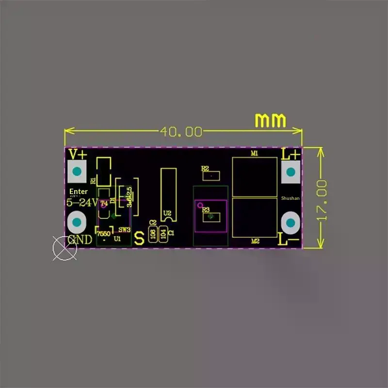 LED Fade On Fade Off Slow Start Low Voltage Light With Driver Module Led Controller Dimming Slow Start Module