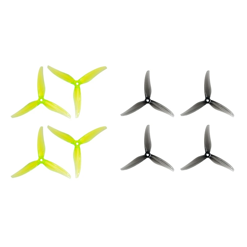 4PCS 5131.0 5 Inch 3-Blade Propeller For RC Drone FPV Racing Compatible With 2207 2306 Motors B