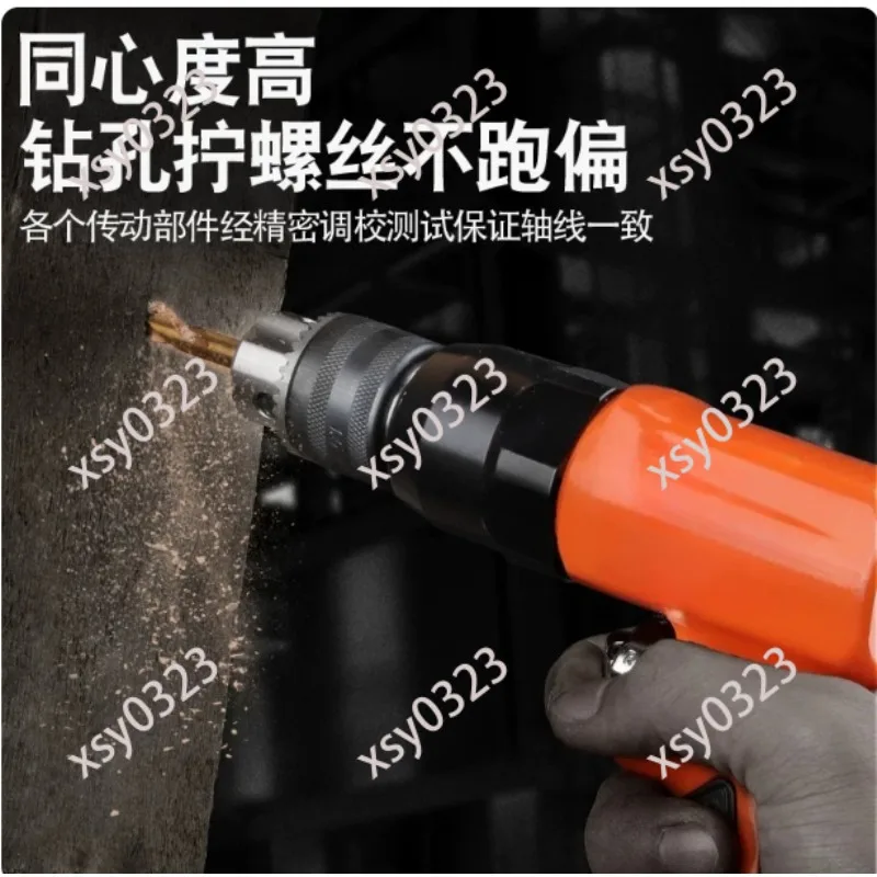 Pneumatic Air Drill Reversible Pistol Type Air Drill for Drilling & Tapping