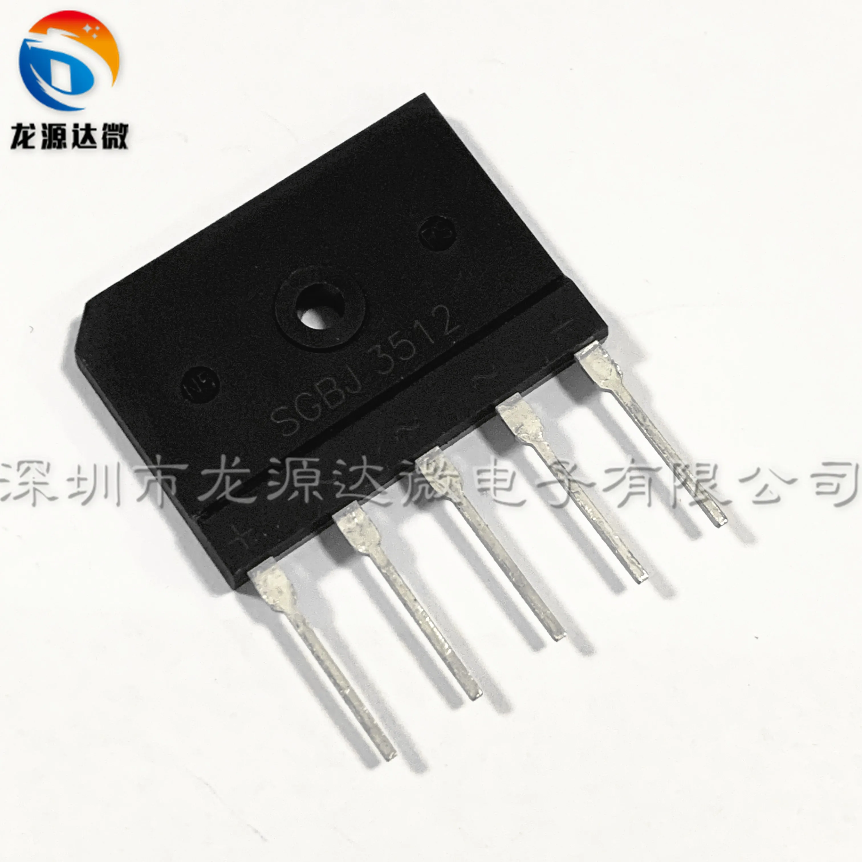 SGBJ3512 35A 1200V Bridge rectifier Direct plug ZIP-5 Foot Three-phase rectifier bridge New Flat Bridge