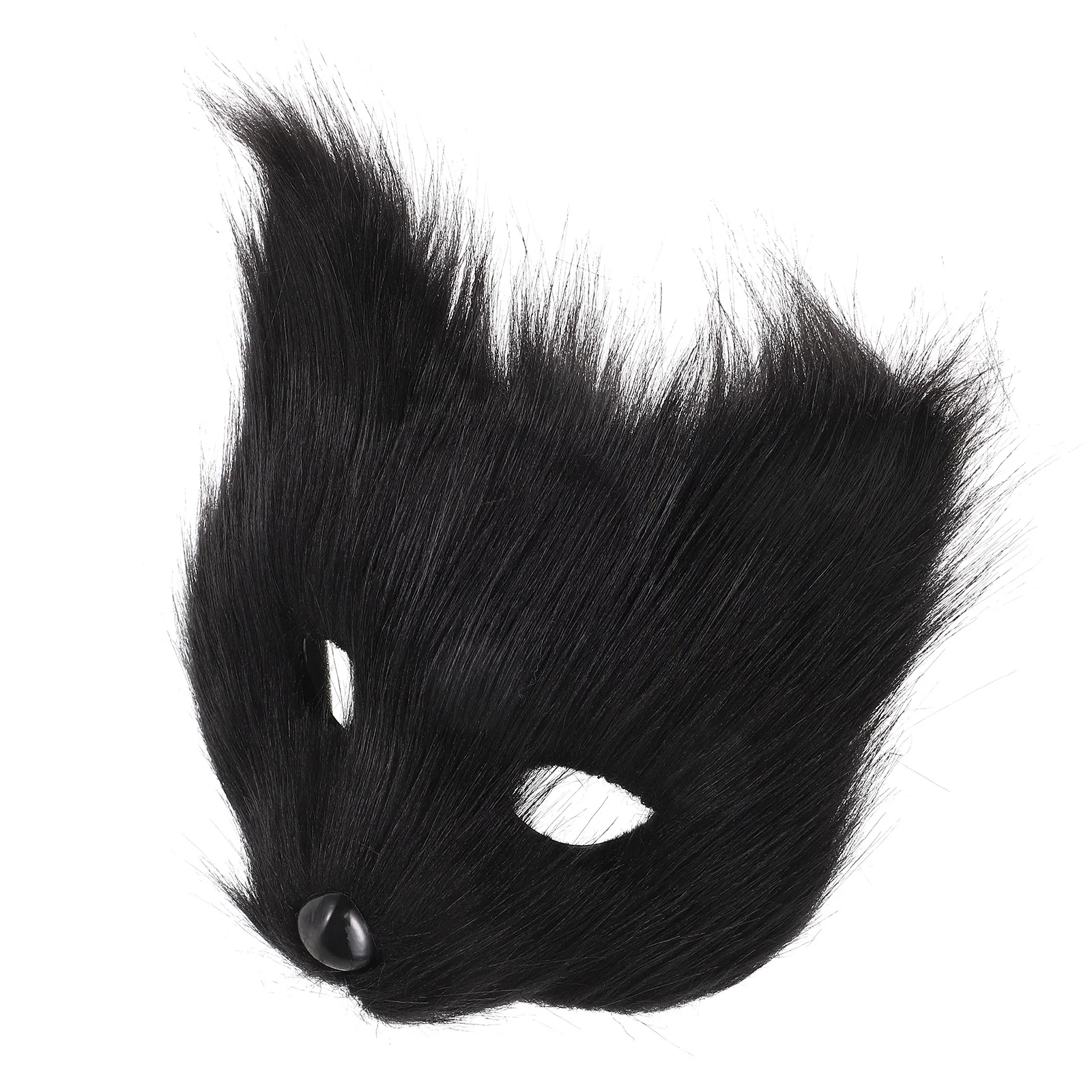 

Half Face Animal Mask Style Soft Masquerade Mask Halloween Party Masquerade Cosplay Accessory