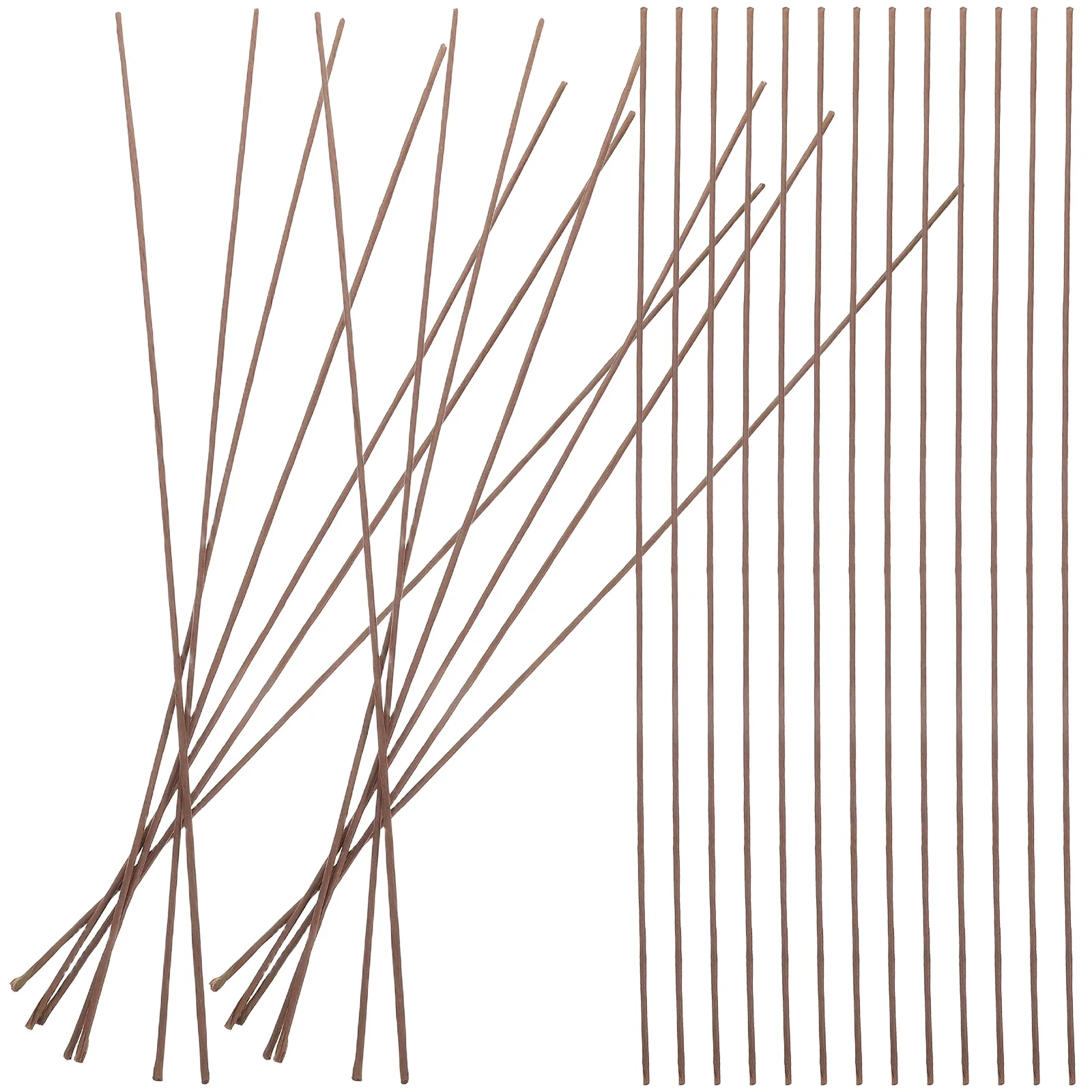 

100pcs Simulation Floral Stem 40Cm Realistic Artificial Flower Sticks Durable For Wedding Bouquets Home Decor