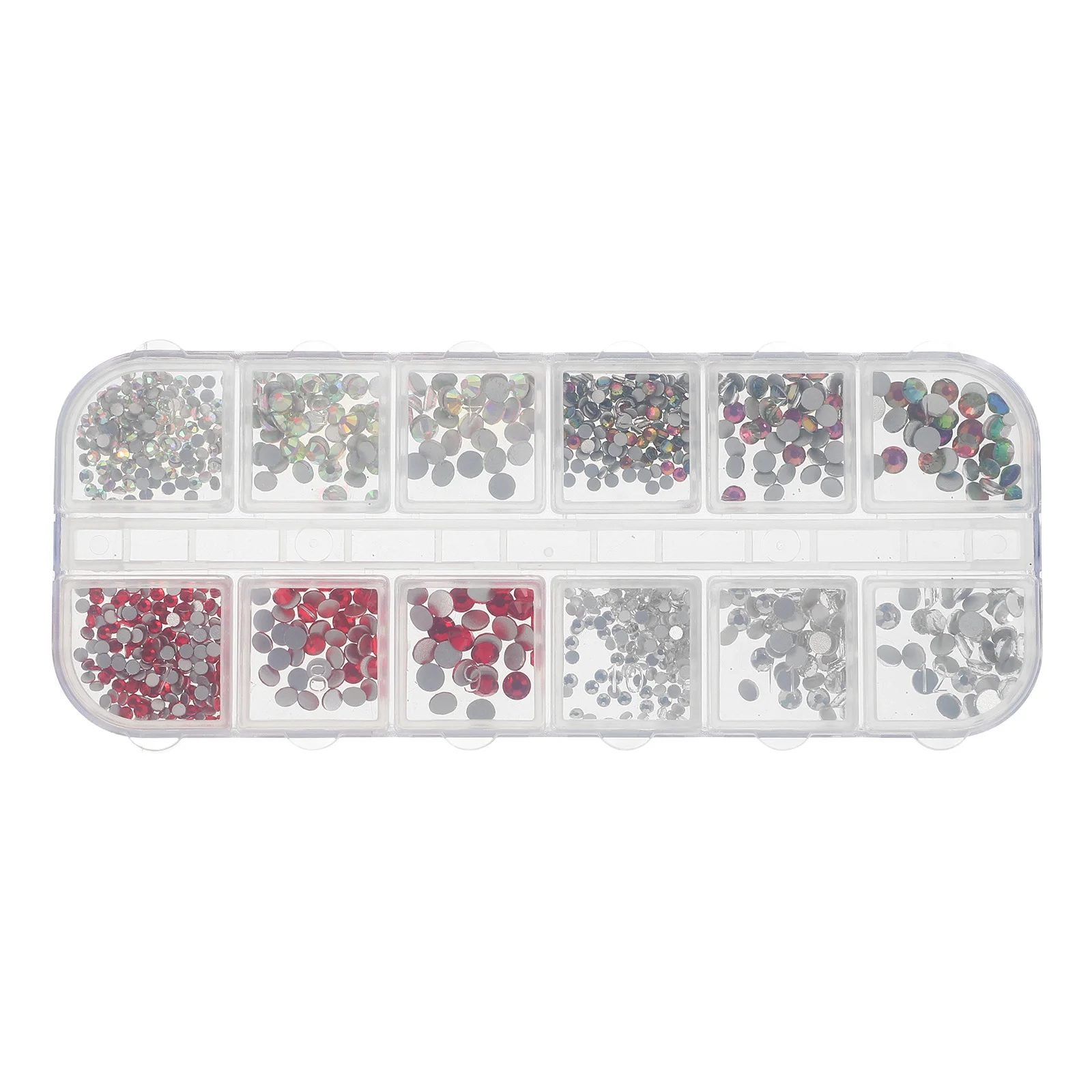 

1 Box Rhinestone Nail Charms Waterfall Design Sparkly Nail Art Decor for Acrylic Gel Nails DIY Manicure Supplies Bulk Small