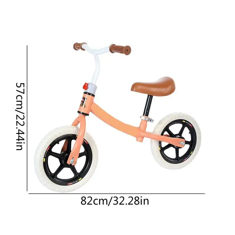 Balance Bike Balance Bike con sedile regolabile e altezza della maniglia bici senza pedali per l'apprendimento dell'equilibrio e della creazione dello sterzo