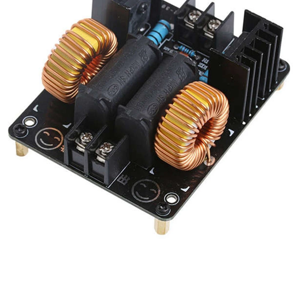 ZVS Indução Aquecimento Módulo Board, Flyback Driver, alta tensão, Aquecedor Machine Tools, Módulos de Alimentação, 1000W, DC 12V a 30V