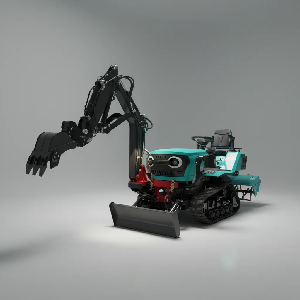 

Hydraulic Steering Crawler Tractor 40Hp 55Hp Rubber Track Farm Tractor High Efficiency Complex Terrain Tillage