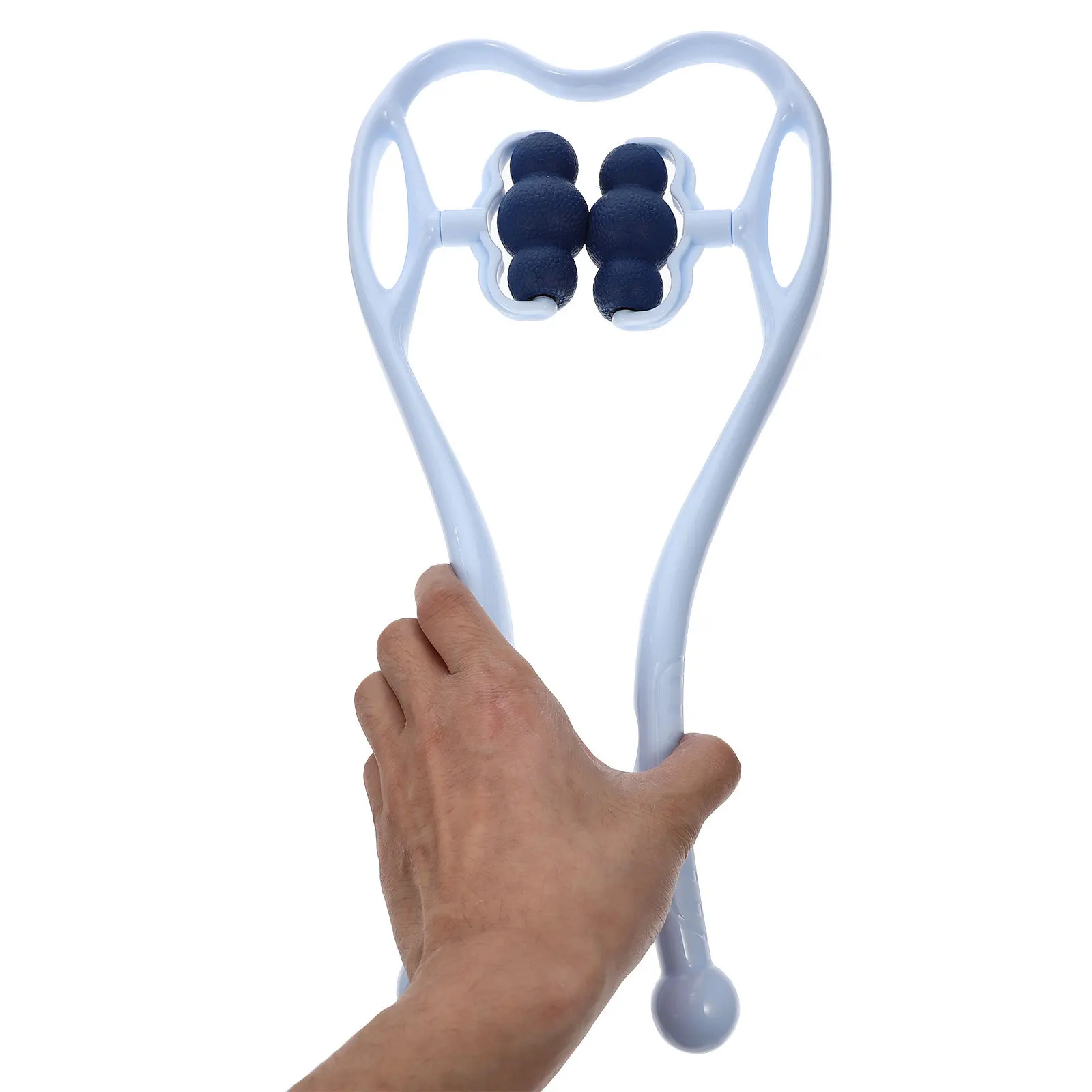

Neck Massager Roller Handheld Cervical Spine Trigger Point Tool Manual Household