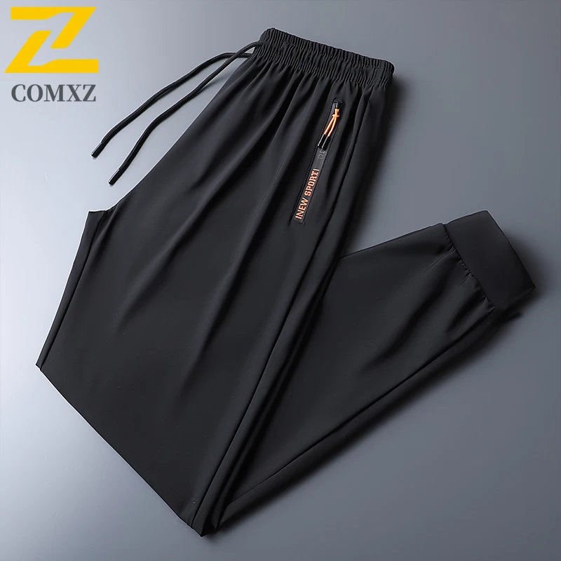 

Casual Golf Pants Men Lightweight Stretch High Waisted Sports Trousers Quick Dry Casual Work Overalls Travel Athletic Sweatpants